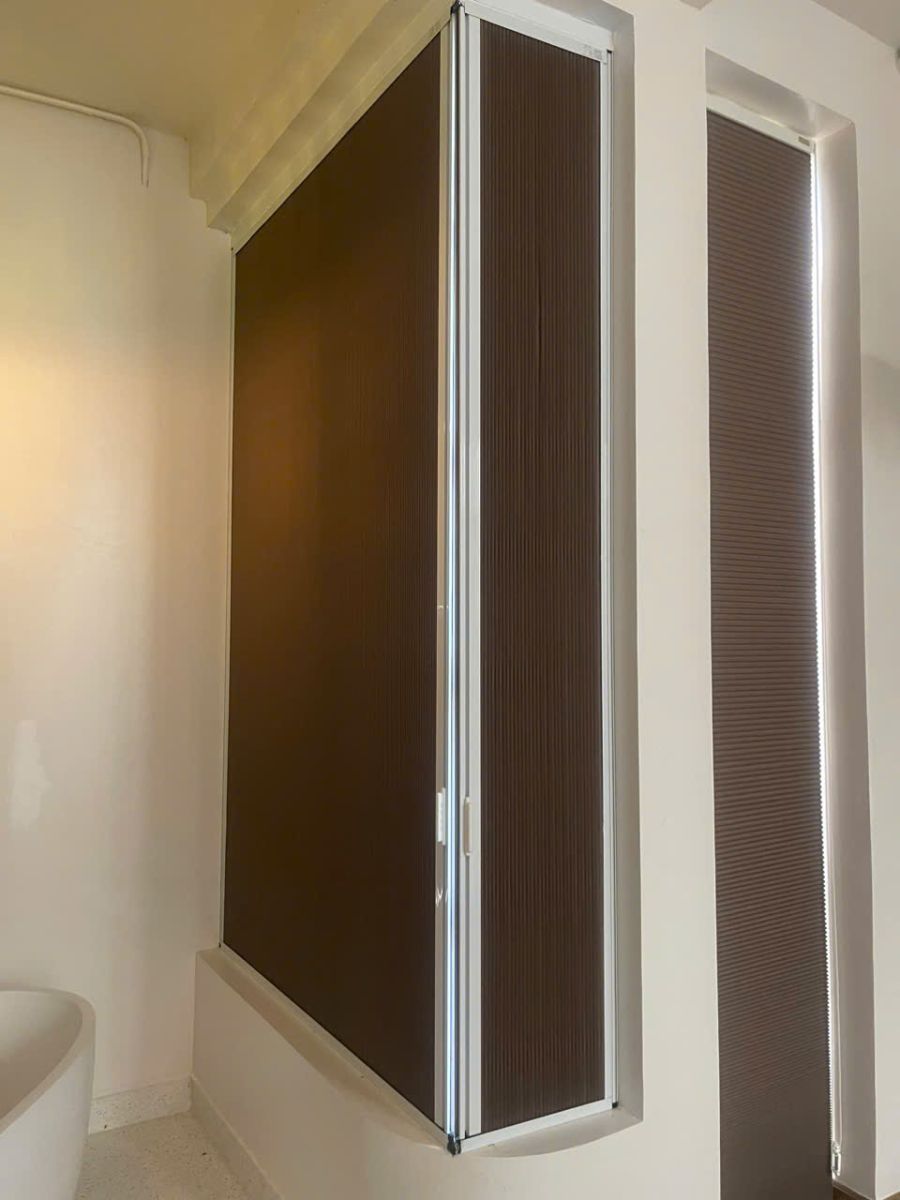 Rèm Tổ Ong Kết Hợp Vách Ngăn