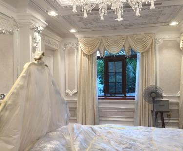 Dự án rèm tân cổ điển tại nhà chị T, đường Khổng Tử, Thủ Đức 