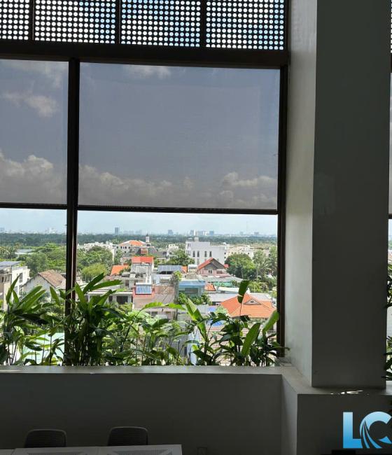 Rèm cuốn ngoài trời Mẫu 2