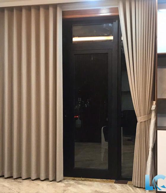 Rèm vải 1 lớp Tone Kem 